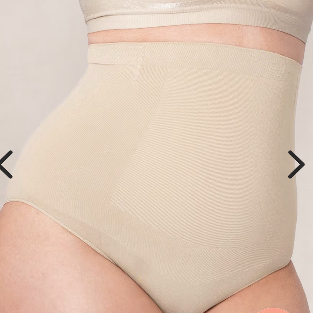 NEW Shapermint Essentials All Day Every Day High-Waisted Shaper Panty M/L Chai